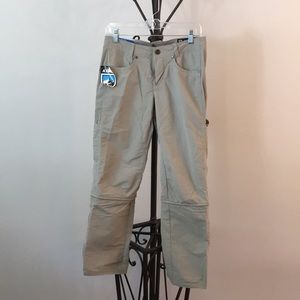 NWT Kuhl convertible pant size 4 short